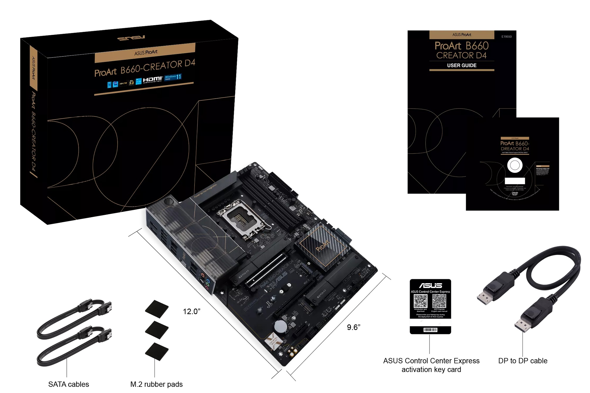 Motherboard ATX Asus PROART B660-CREATOR D4 DDR4 3